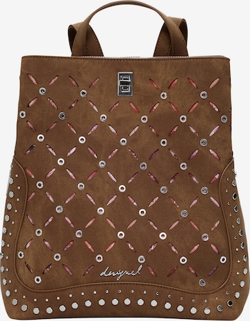 DesigualRuksak - smeđa boja: prednji dio