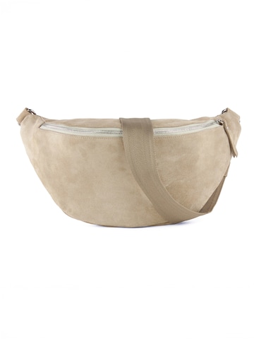 lePelou - Riñonera 'RAVELLO' en beige: frente