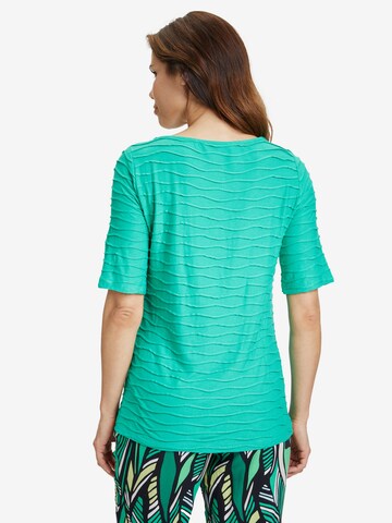 Betty Barclay Basic Shirt mit U-Boot-Ausschnitt in Grün