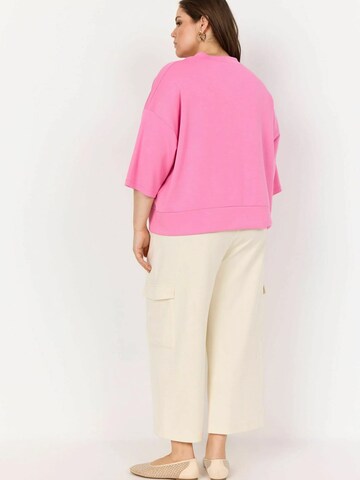 Cardigan Wasabi Concept en rose