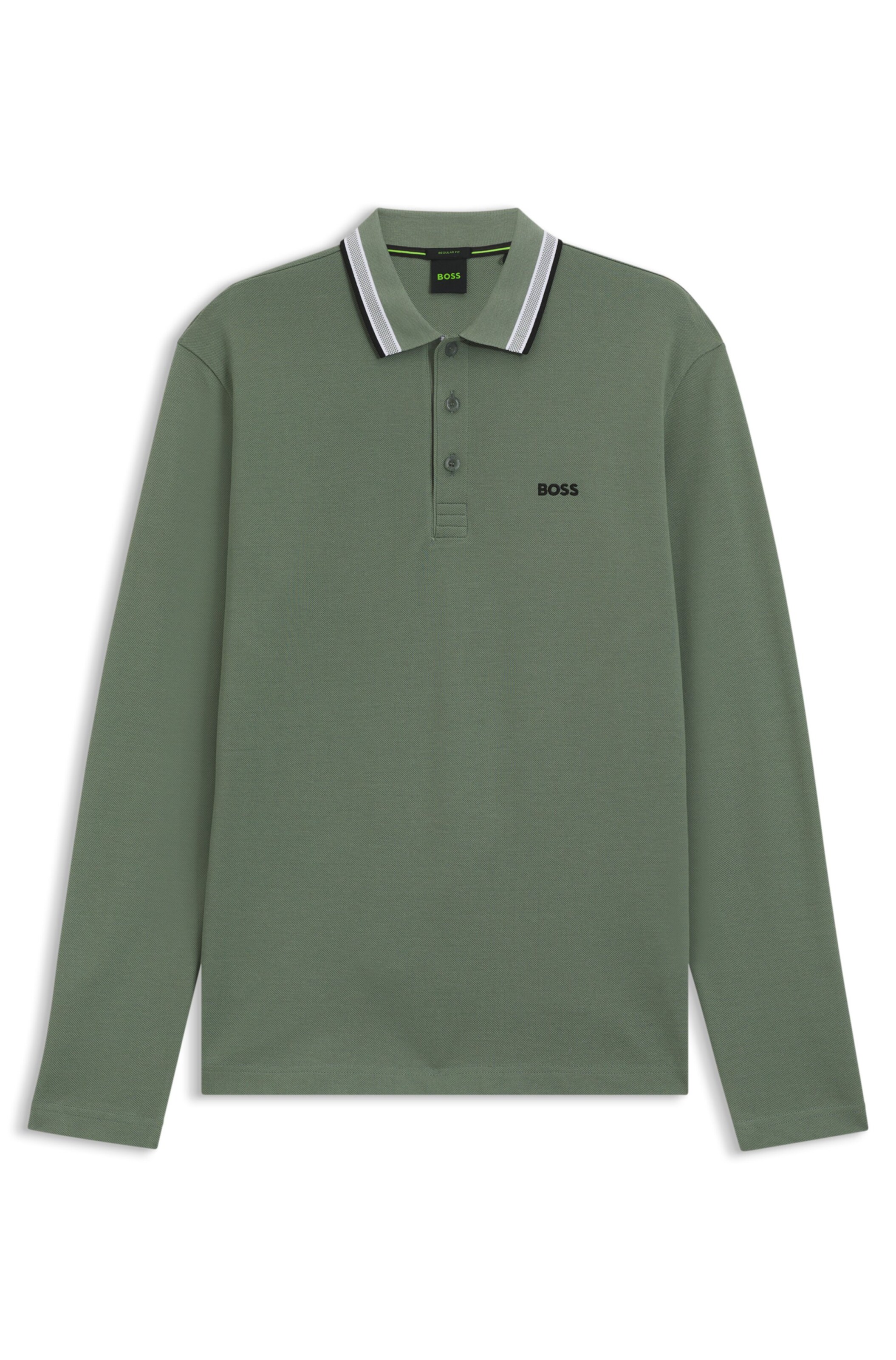 BOSS Shirt in Green: front