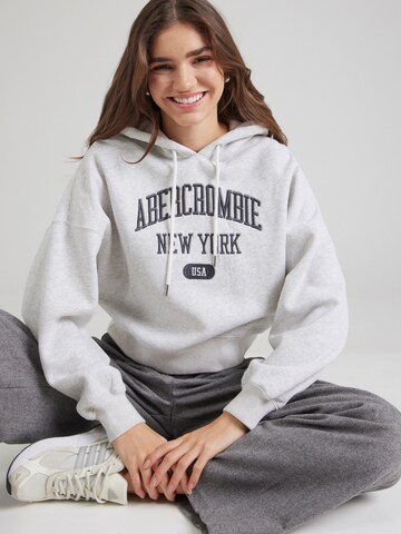 Abercrombie & Fitch - Sudadera en gris: frente