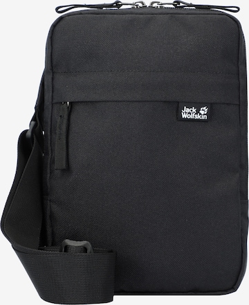 JACK WOLFSKIN Sports Bag in Black: front