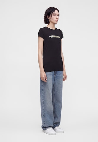 ARMANI EXCHANGE Koszulka w kolorze czarny