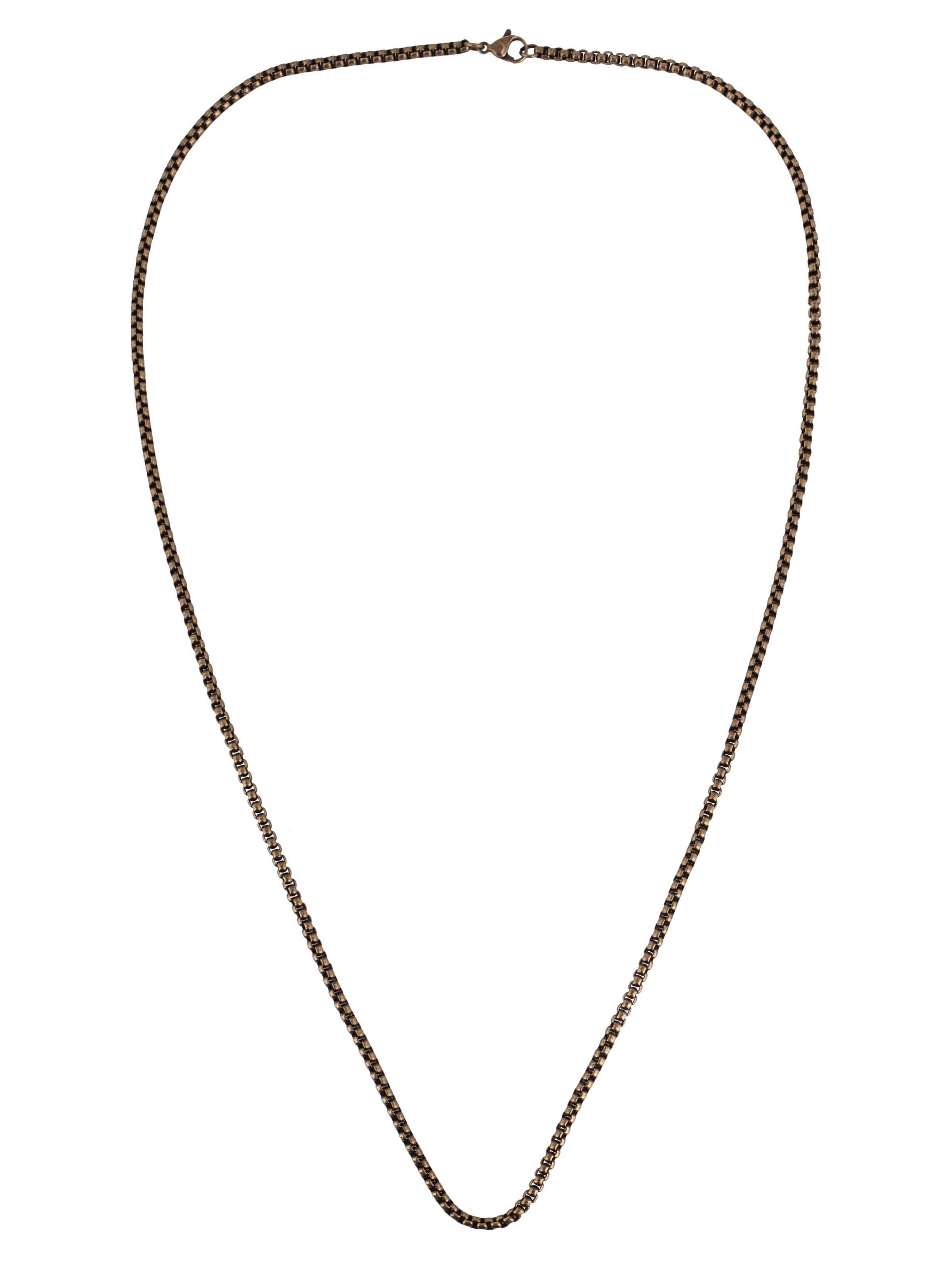Akitsune Necklace 'Bacas' in Brown: front