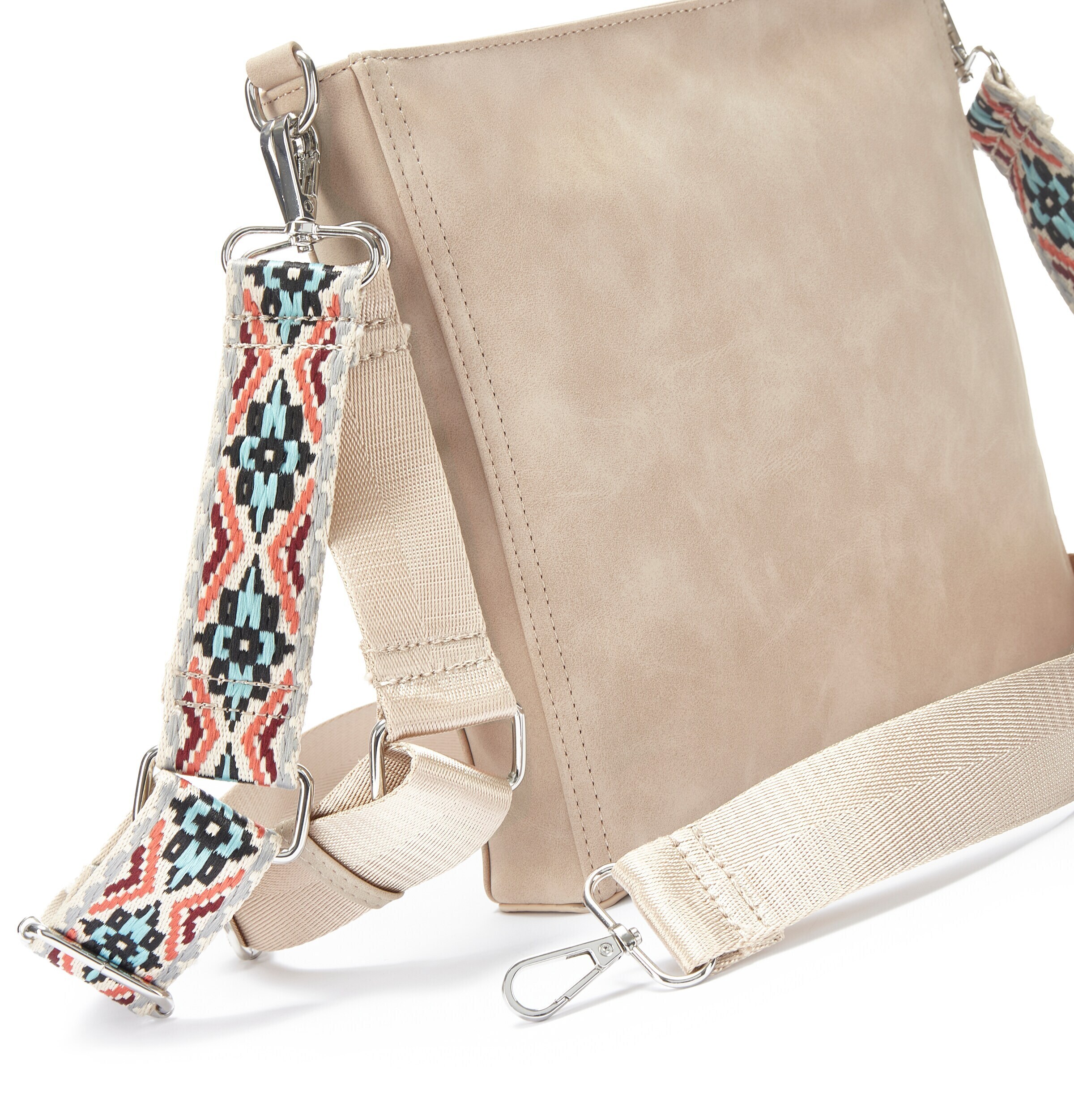 VIVANCE Crossbody Bag in Beige