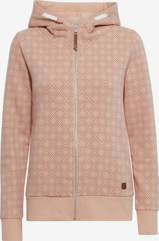 Oxmo Sweatjacke 'VENDELA' in Pink: predná strana