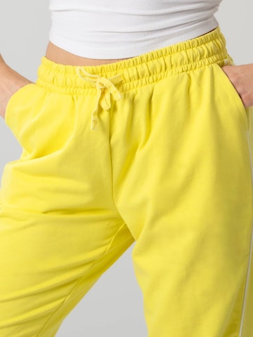 PANTONECLO Regular Trousers 'Pantoneclo Women's Trousers' in Yellow