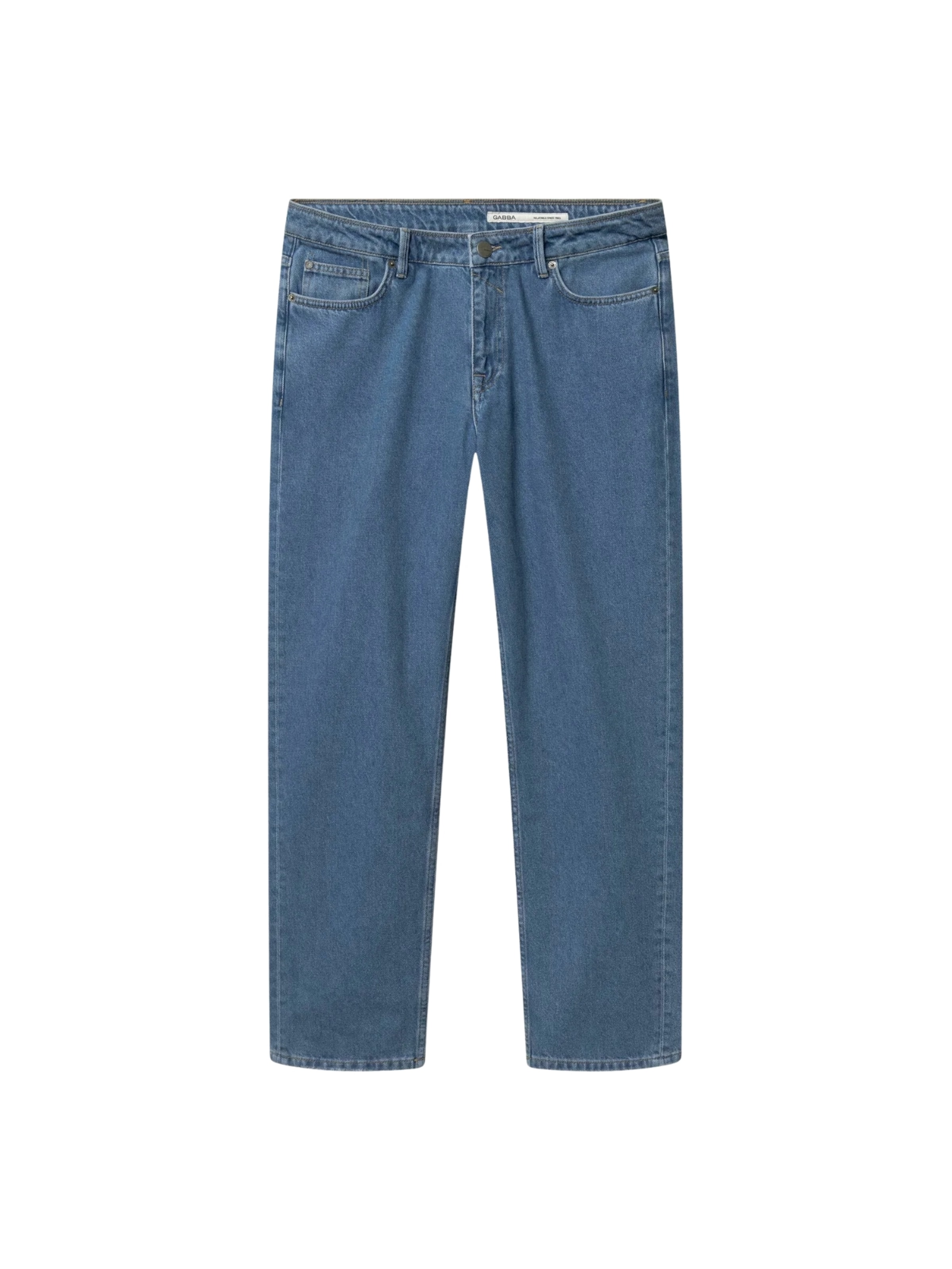GABBA Normální Džíny ' GABmax ' – modrá: přední strana