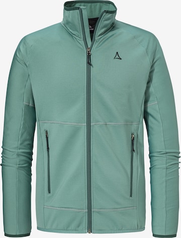 Veste en polaire fonctionnelle 'Cascata' Schöffel en vert : devant