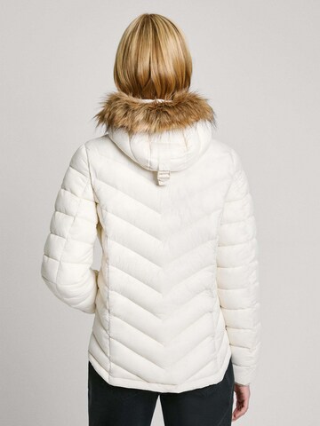 Pepe Jeans Winter Jacket in White