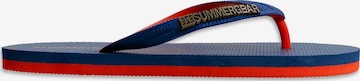 Pantoufle 'Teenslipper Regular Fit' SummerGear en bleu : devant