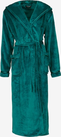 Loungeable Bademantel in Grün: Vorderseite