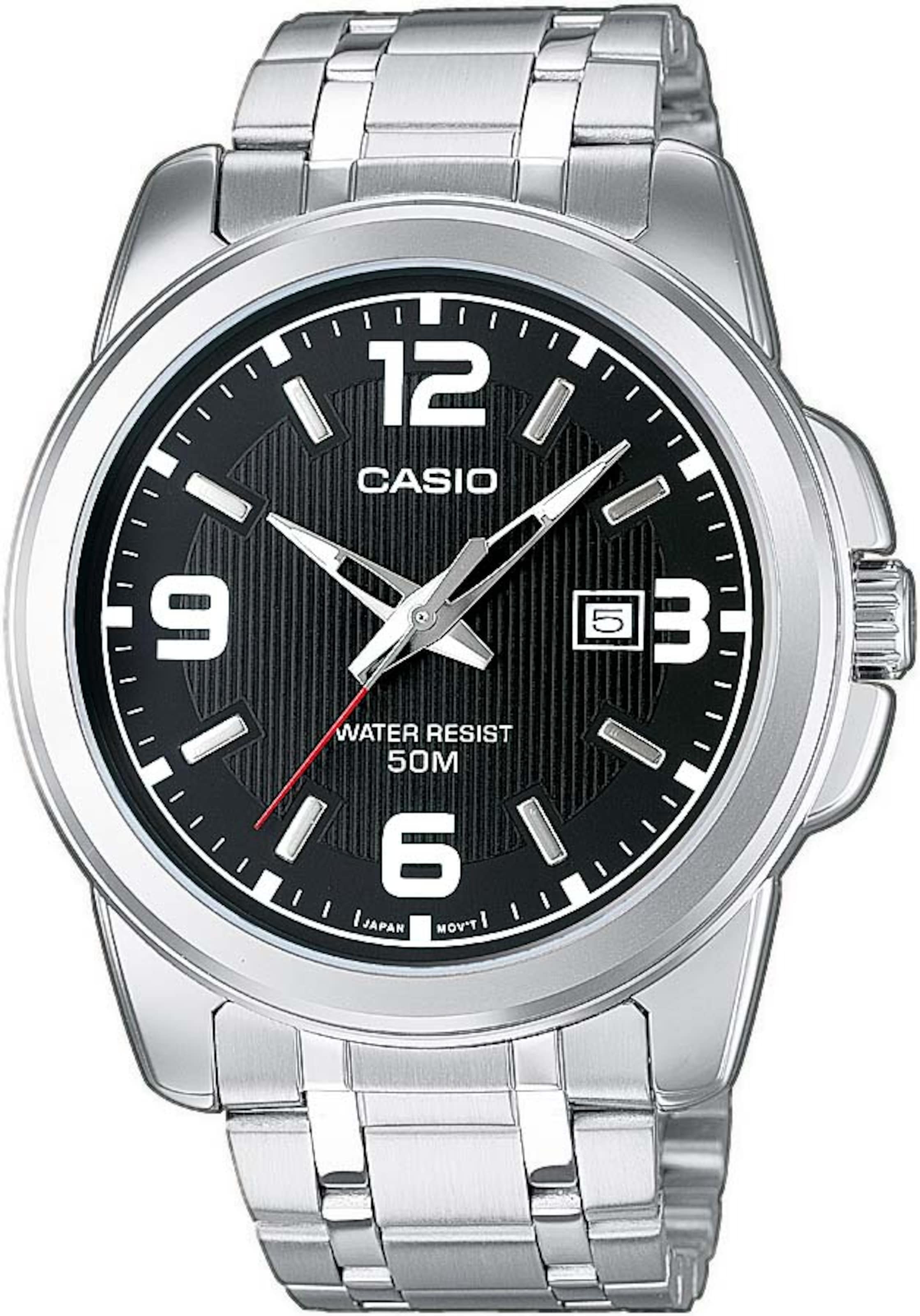 CASIO Analog Watch in Silver: front