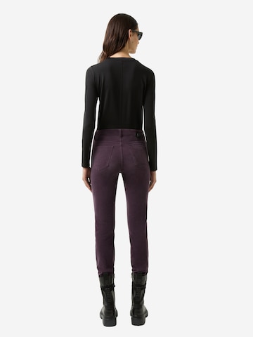 BOGNER Slimfit Hose ' Julie ' in Lila