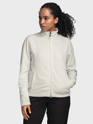 Veste en polaire fonctionnelle 'Leona3' Schöffel en beige : devant