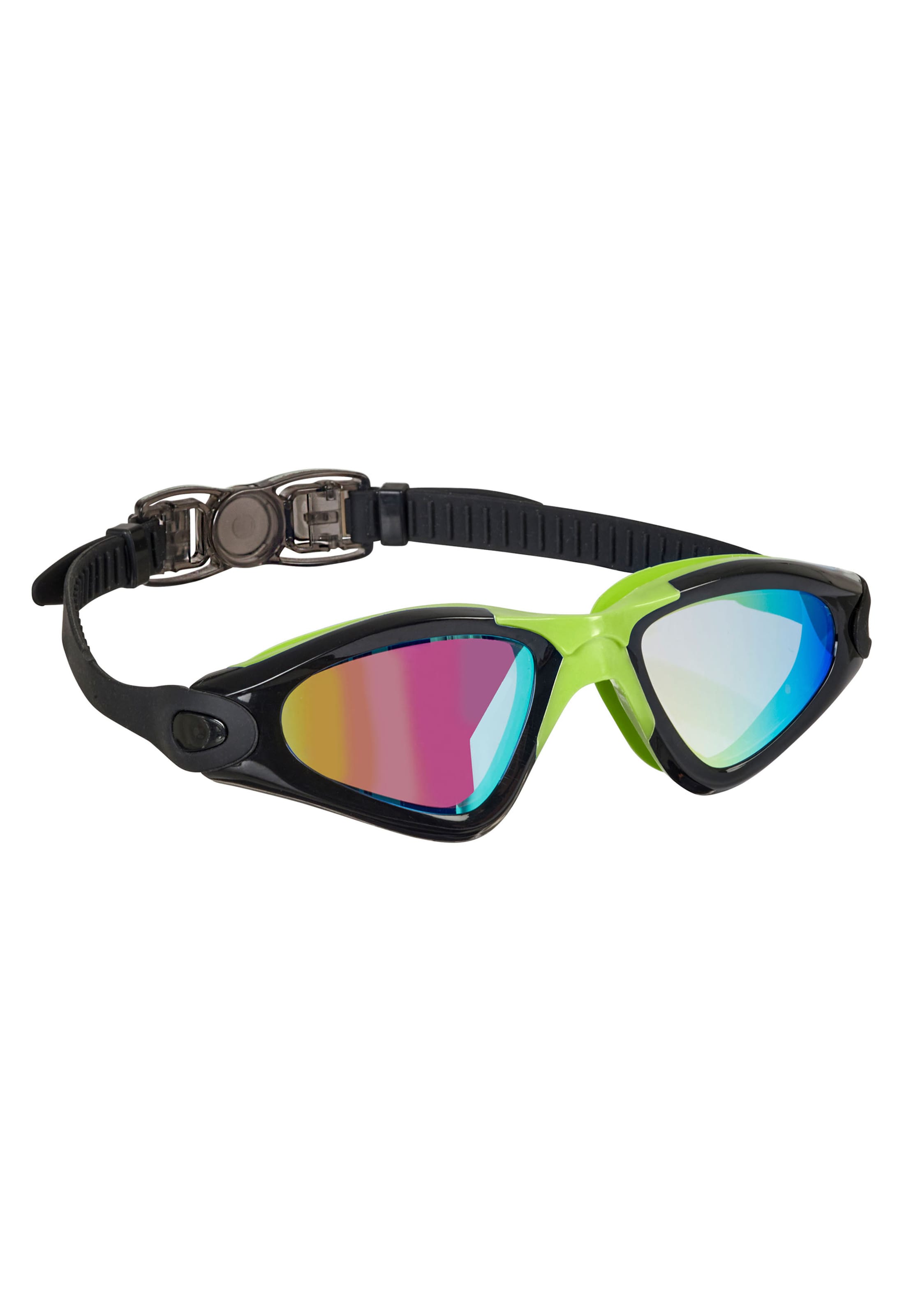 BECO the world of aquasports Schwimmbrille 'CALAIS MIRROR' in Schwarz: Vorderseite