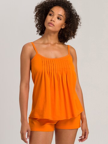 Hanro Shorty ' Juliet ' in Orange: Vorderseite