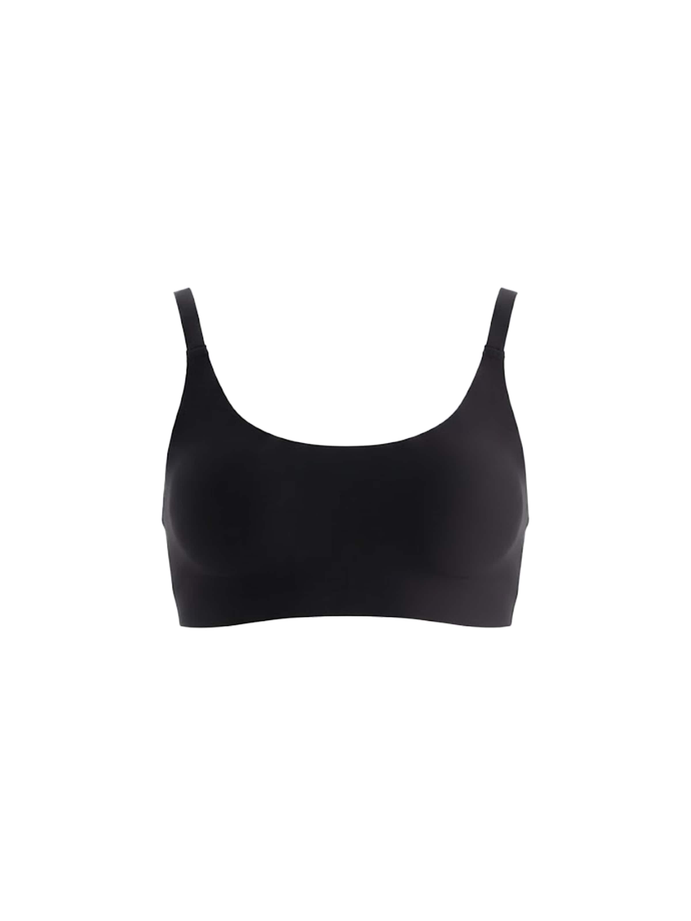 Dagi T-Shirt BH in Schwarz: Vorderseite