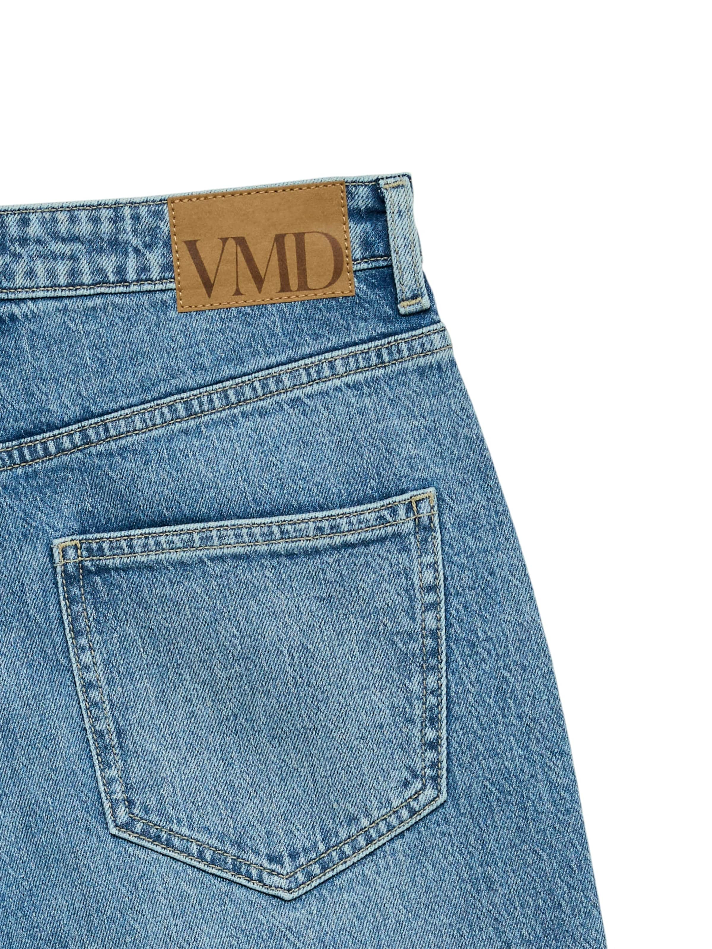 VERO MODA Wide Leg Jeans 'VMTessa' in Blau