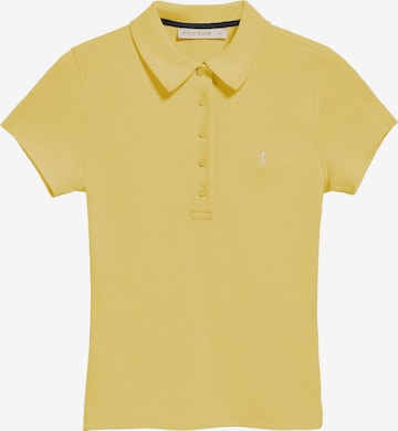 Polo Club Shirt in Gelb: Vorderseite