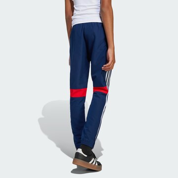 Effilé Pantalon de sport 'Tiro 25 Essentials' ADIDAS PERFORMANCE en bleu