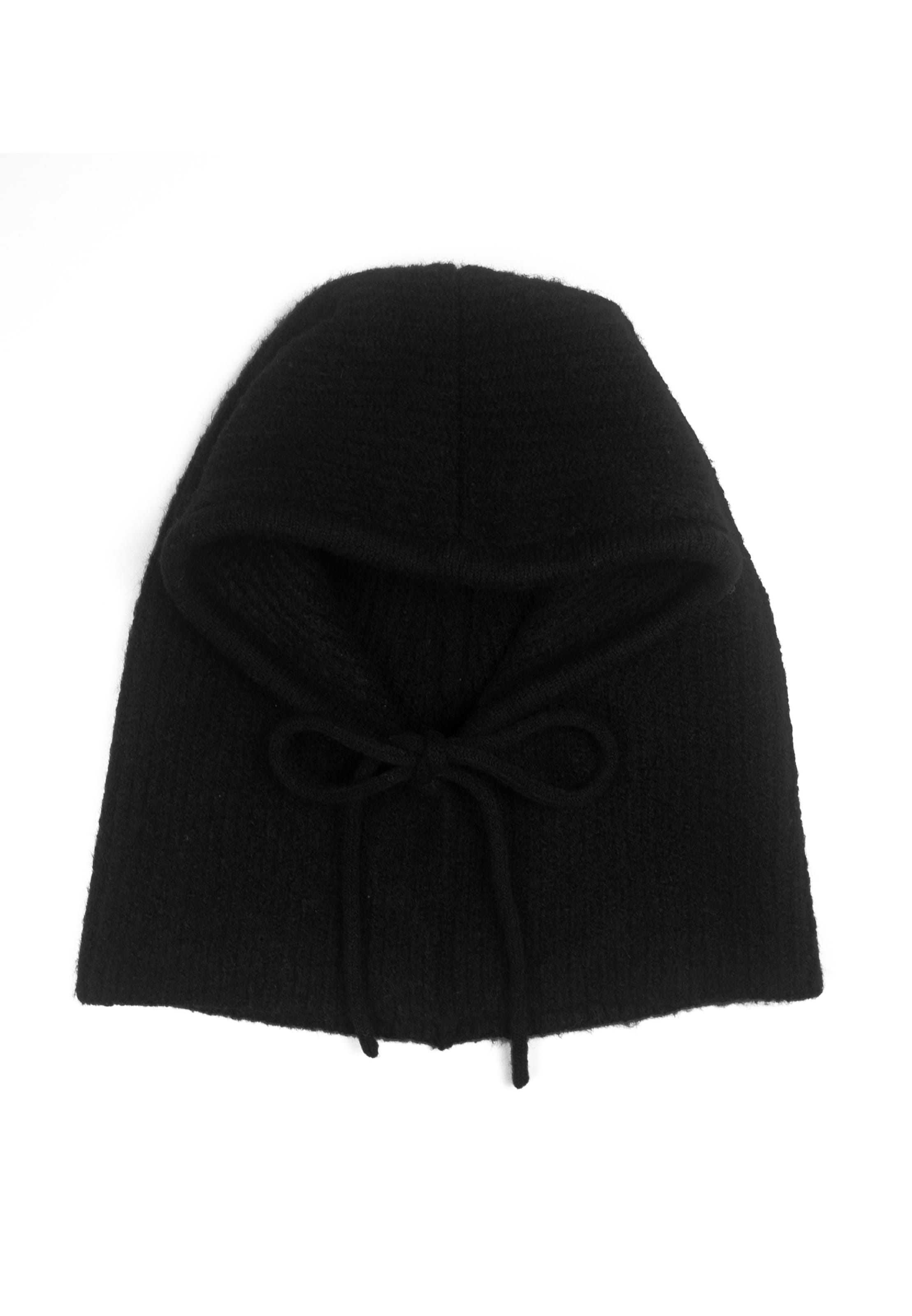 Style Republic Beanie 'Balaklava' in Black
