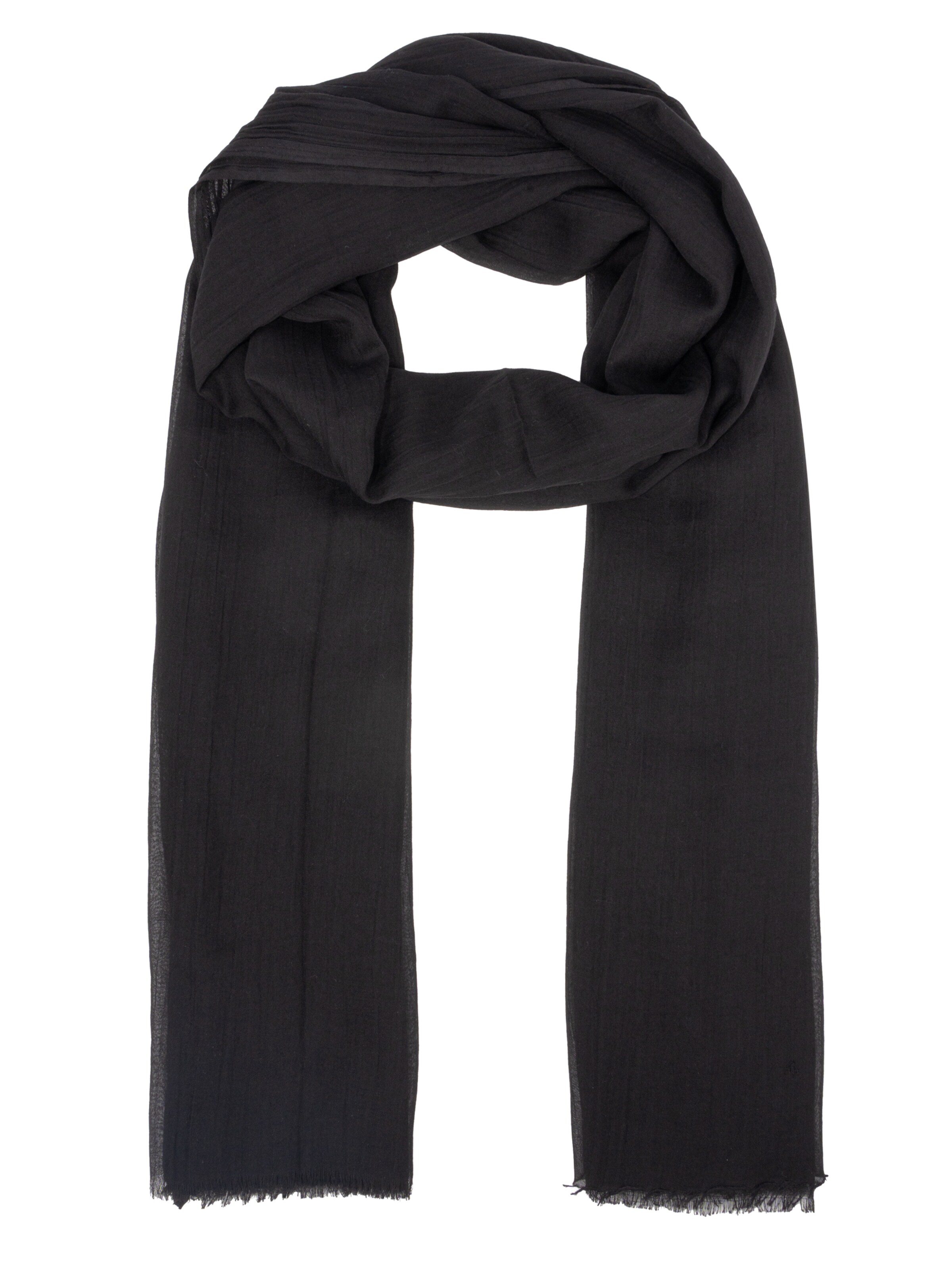 Écharpe 'Alessandra' Seasons of April en noir : devant