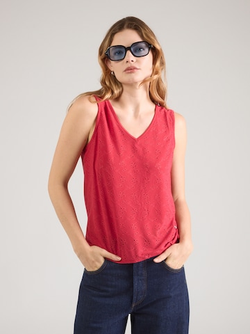 Haut 'Fa44bia' ZABAIONE en rouge : devant