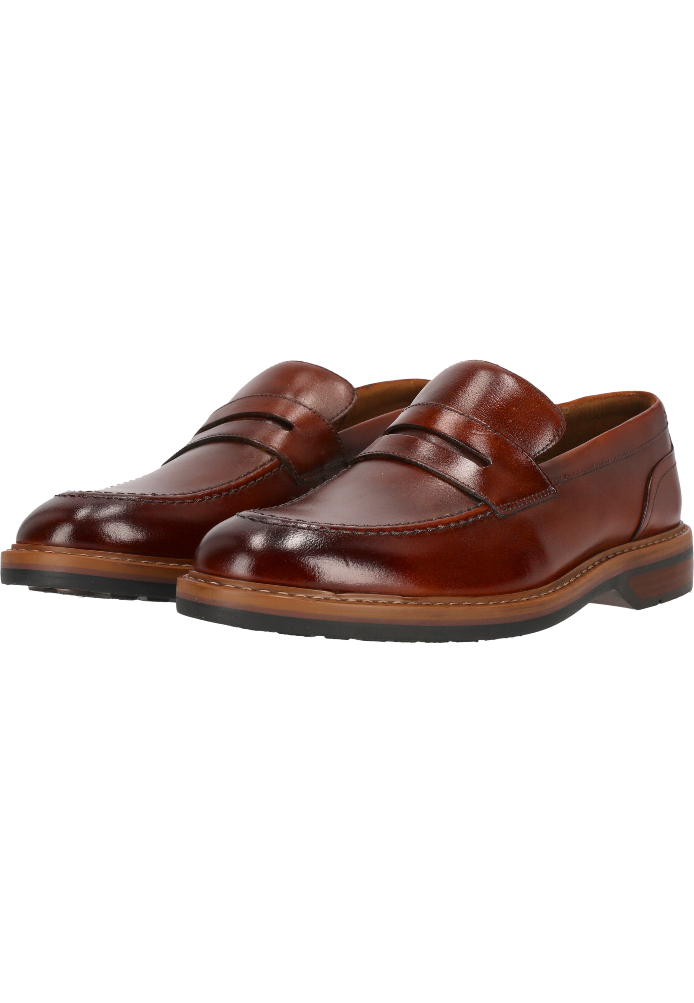 CLARKS Classic Flats 'Aldwin Step' in Brown