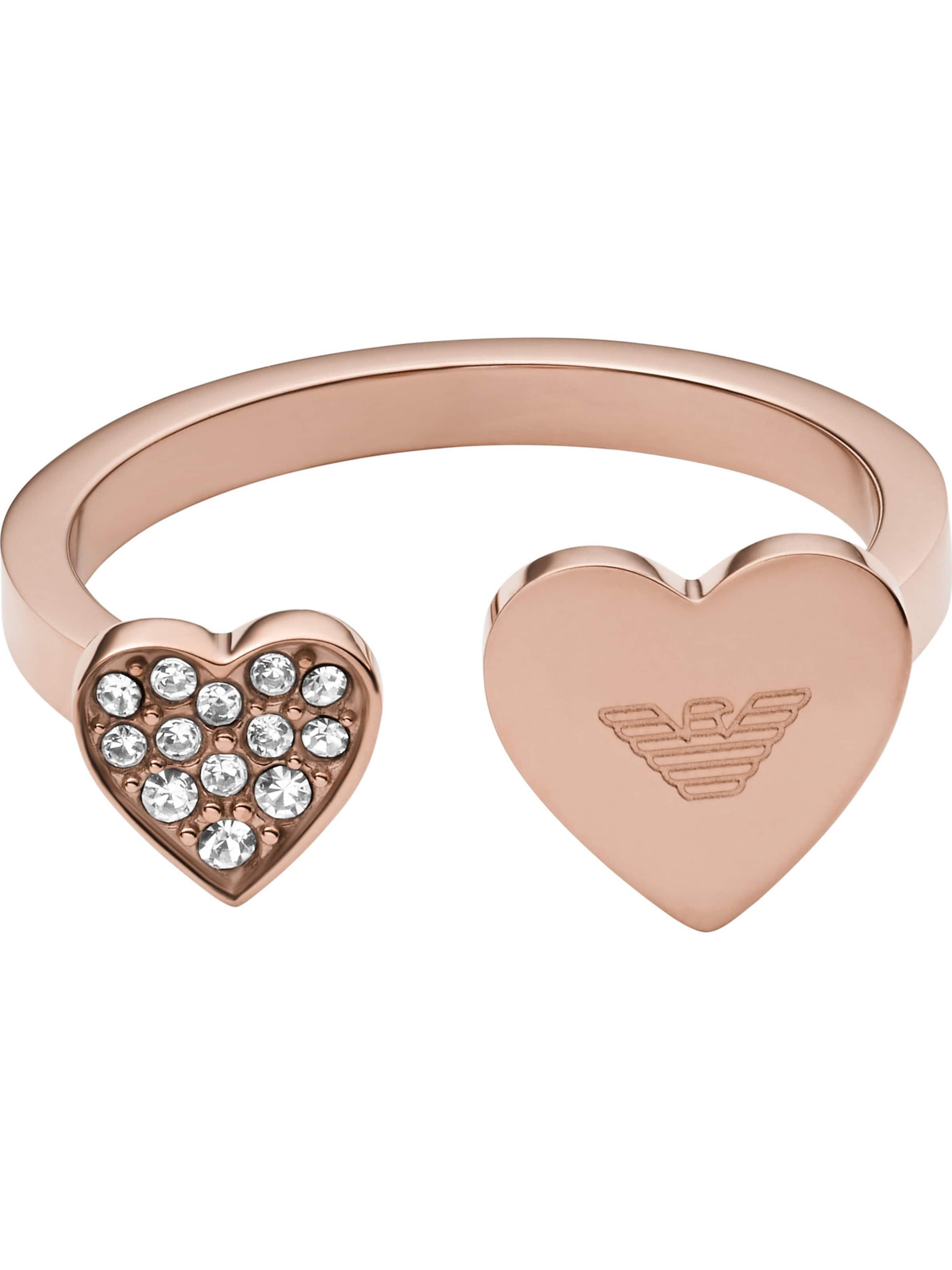 Emporio Armani Ring in Pink 