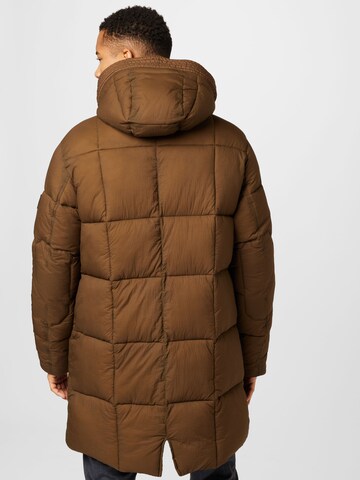 BOSS Orange Winter Coat 'Oktrika' in Green