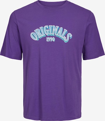 JACK & JONES Shirt 'Euphori' in Purple: front
