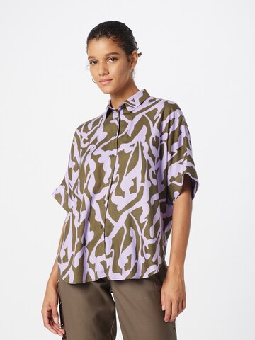 Monki Bluse i grøn: forside