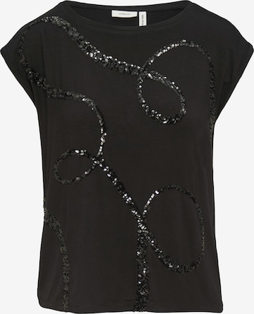 T-shirt s.Oliver BLACK LABEL en noir : devant
