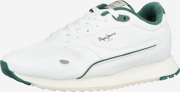 Pepe Jeans Matalavartiset tennarit 'BEXLEY ONE' värissä vihreä: etupuoli