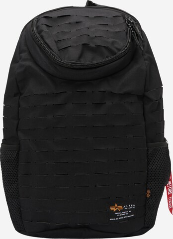 ALPHA INDUSTRIES Backpack 'Combat' in Black