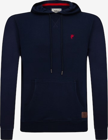 Sweat-shirt DENIM CULTURE en bleu : devant