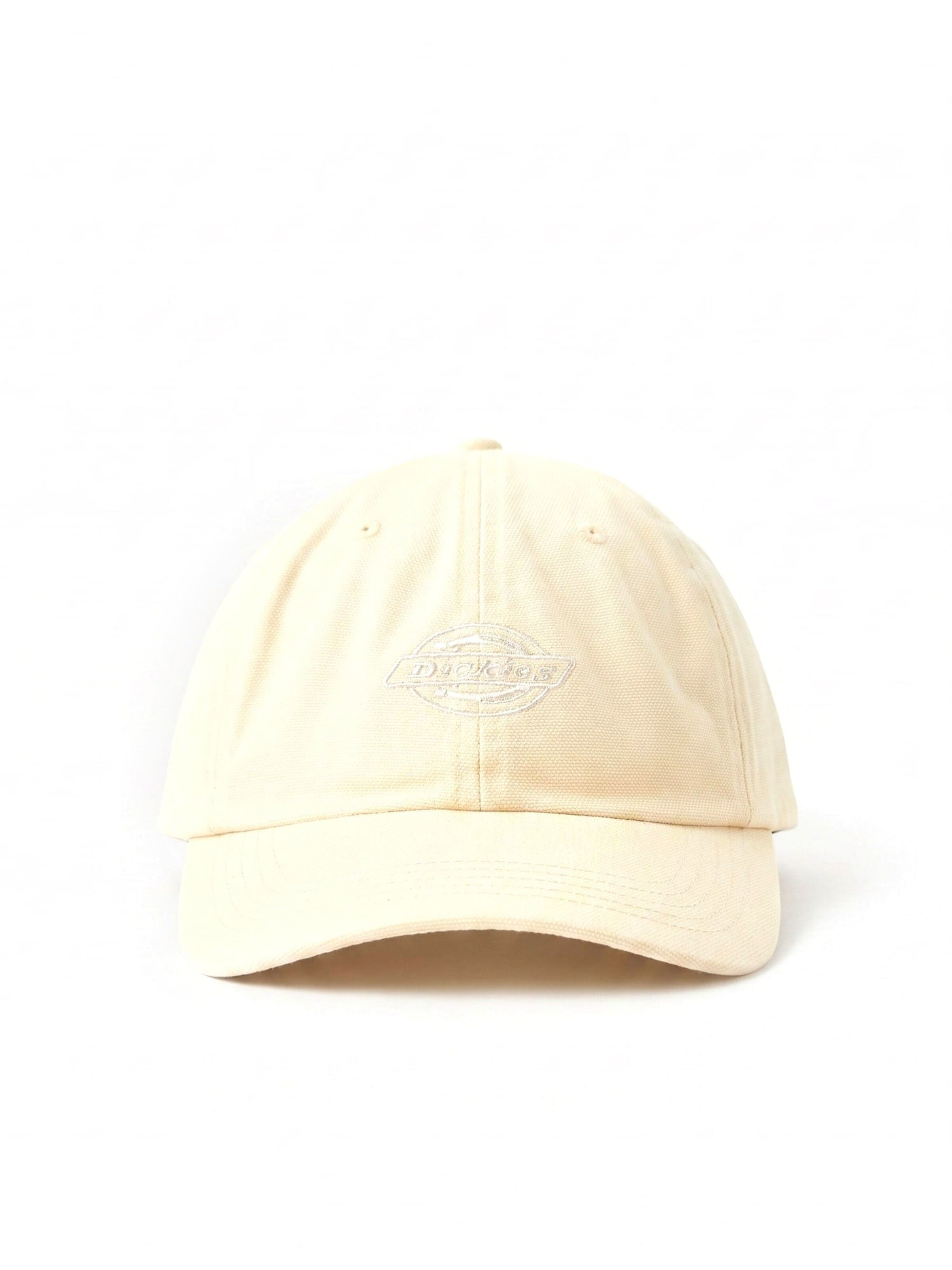 DICKIES Hætte 'Duck Canvas Dad Cap Wood Ash' i beige