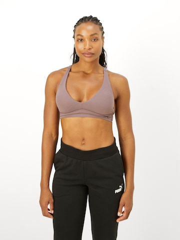 PUMA Bustier Sport bh 'Shapelux' in Rood: voorkant