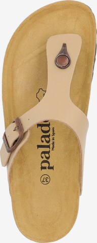 Palado T-Bar Sandals 'Kos' in Beige