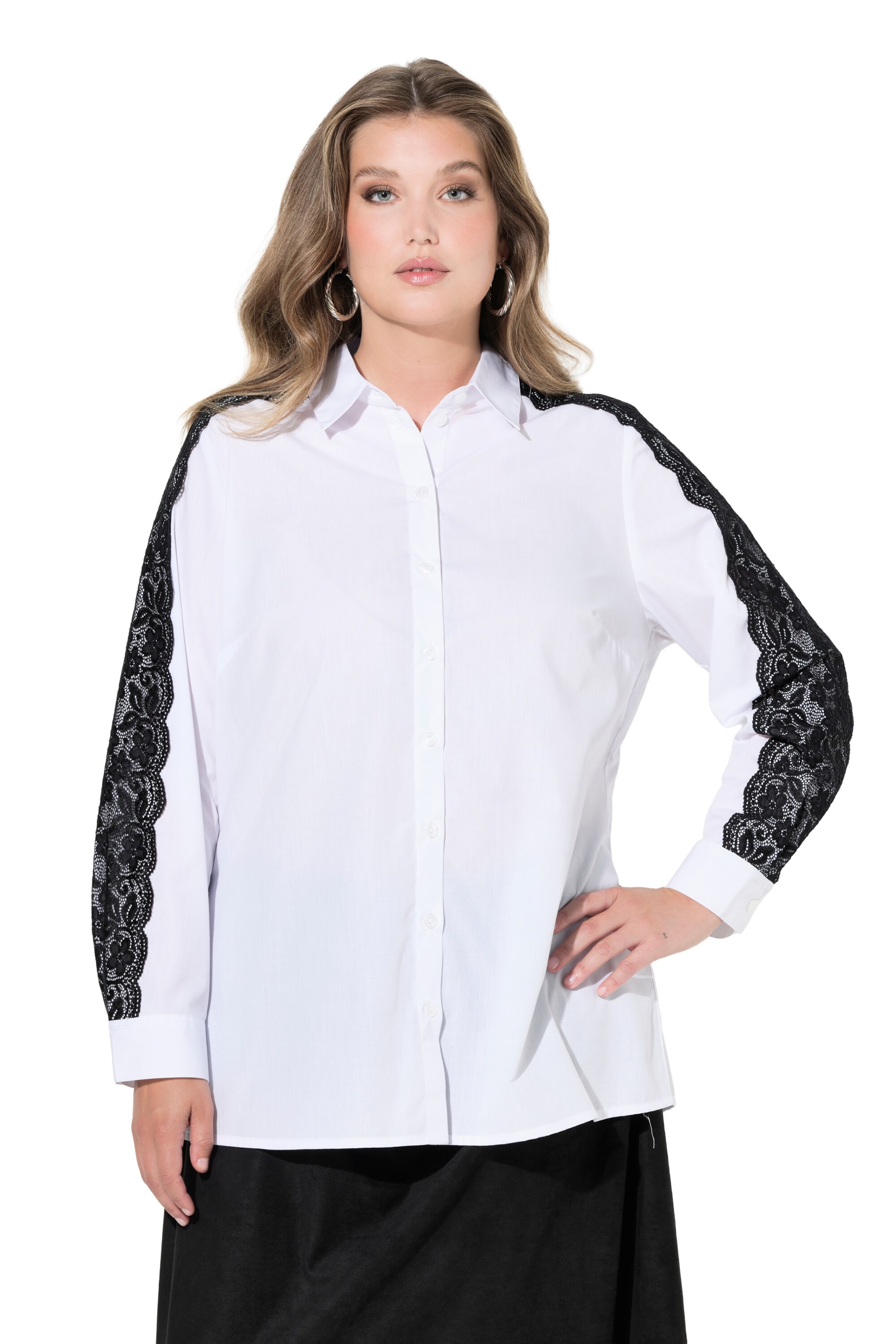 MIAMODA Blouse in Wit: voorkant