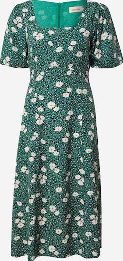 Louche Kleid 'NADINE' in marine / smaragd / orange / altrosa / weiß, Produktansicht