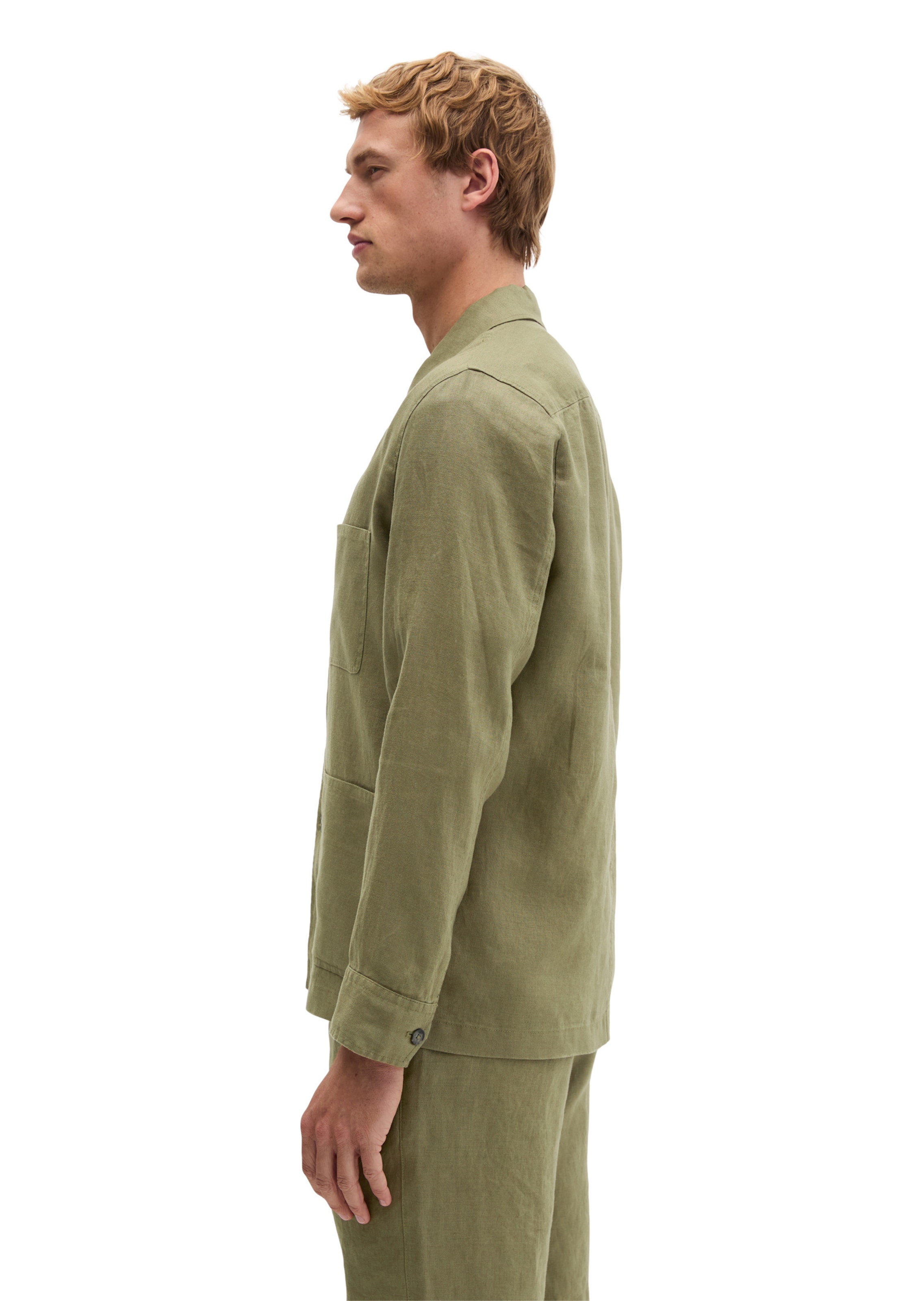 Fit confort Veste de costume Marc O'Polo en vert