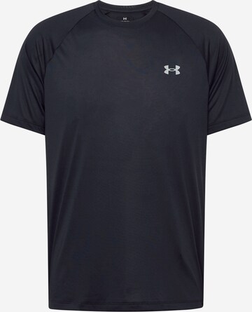 UNDER ARMOUR Funktionsskjorte i sort: forside