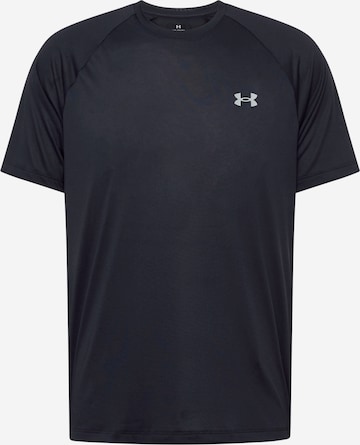 UNDER ARMOUR Functioneel shirt in Zwart: voorkant