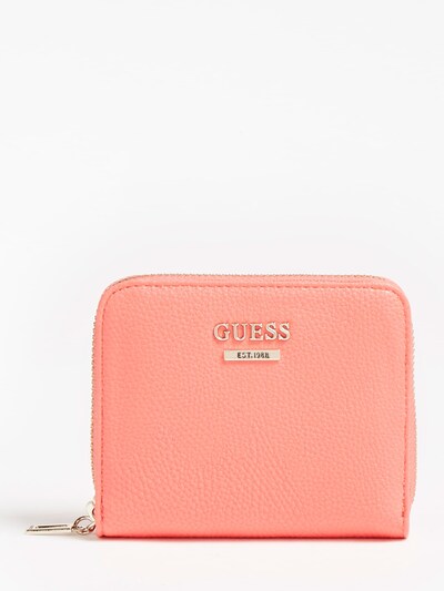 GUESS Portemonnaie 'Destiny' in melone, Produktansicht