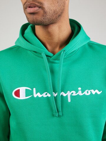 Felpa di Champion Authentic Athletic Apparel in verde