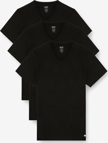 Maillot de corps DIESEL en noir : devant