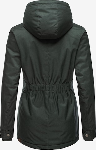 Ragwear Winter jacket 'Monade' in Green